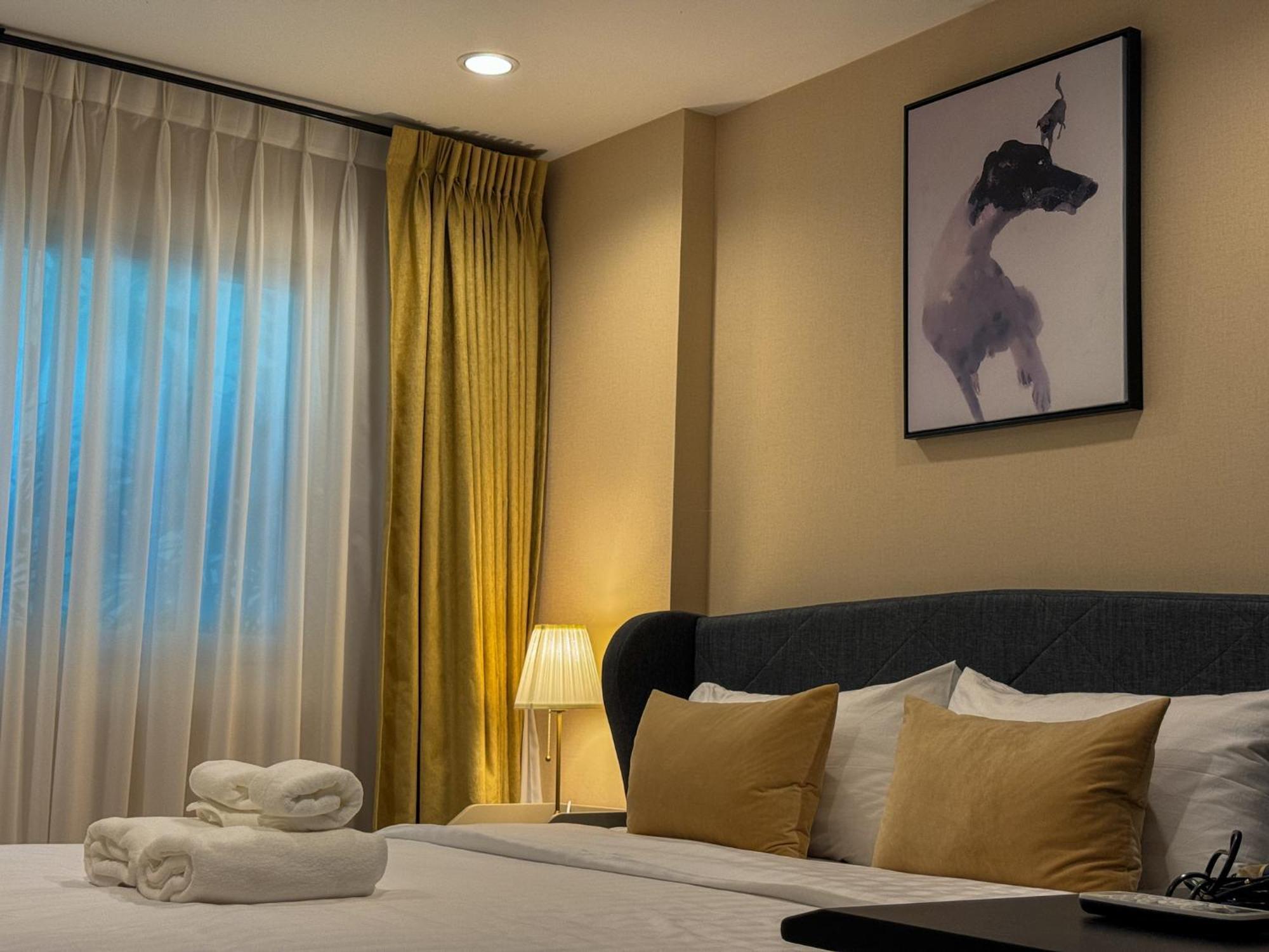 卧室直达泳池 全网最低价 到中天海滩5分钟 Jomtien Exterior foto