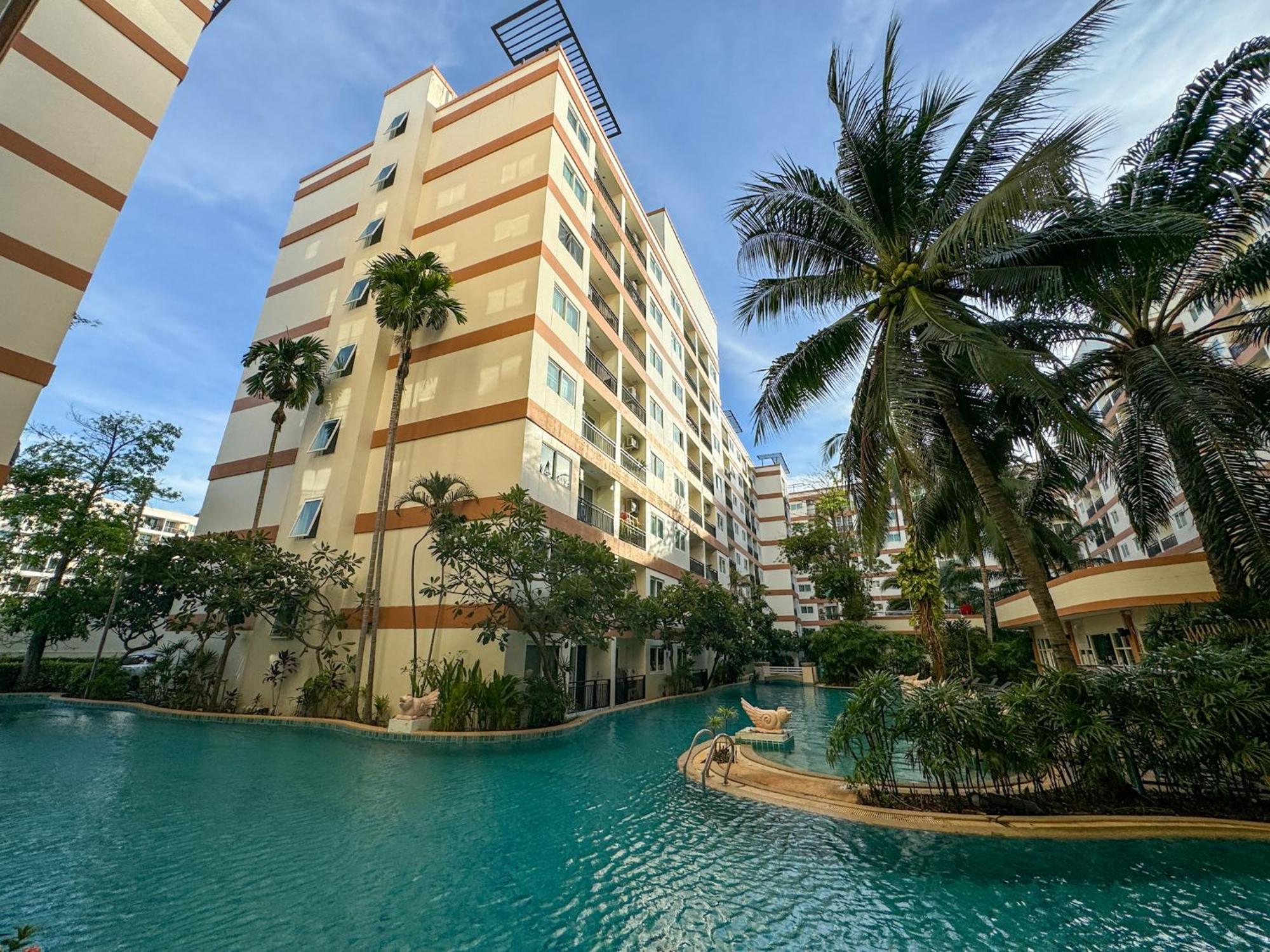 卧室直达泳池 全网最低价 到中天海滩5分钟 Jomtien Exterior foto